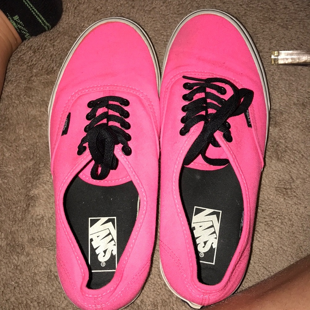 Hot pink vans